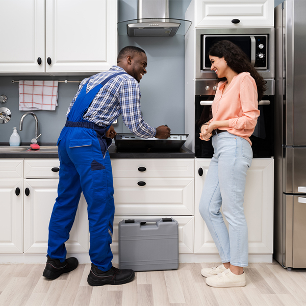 how long does it typically take to complete cooktop repair services in Andrew